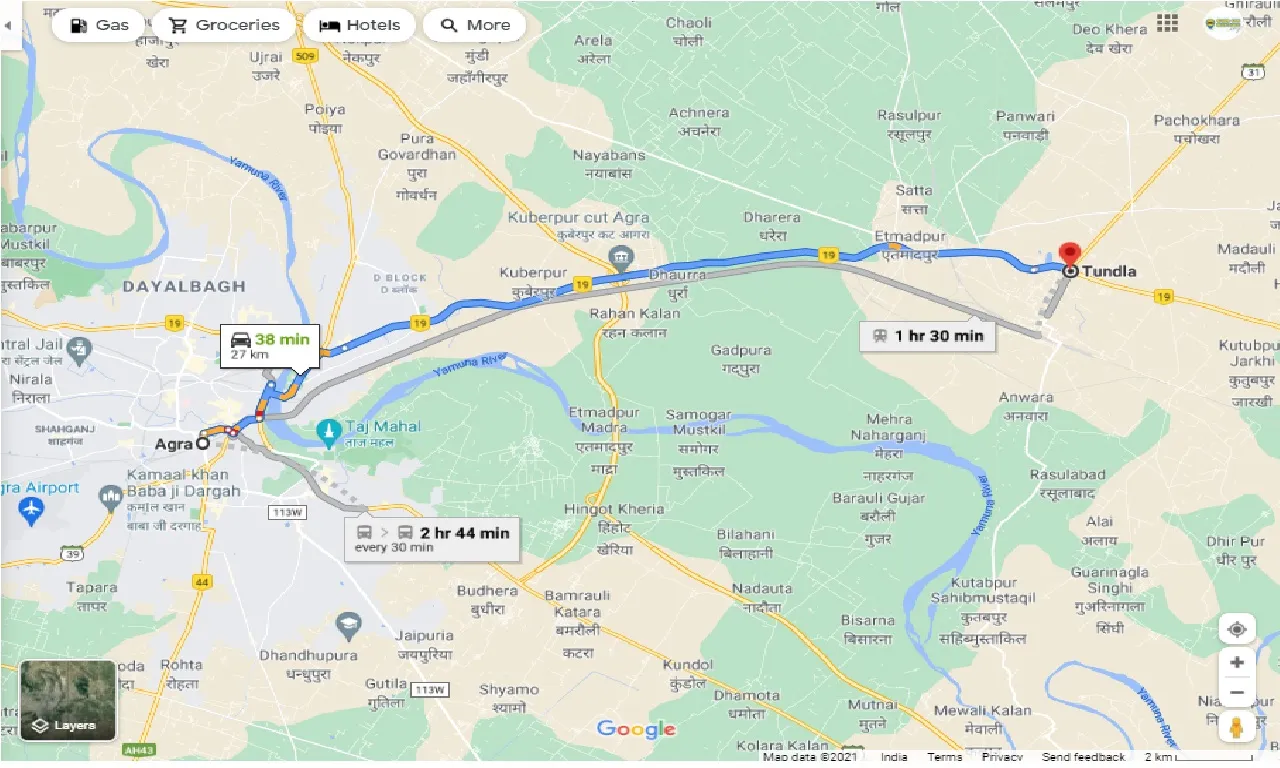 agra-to-tundla-taxi