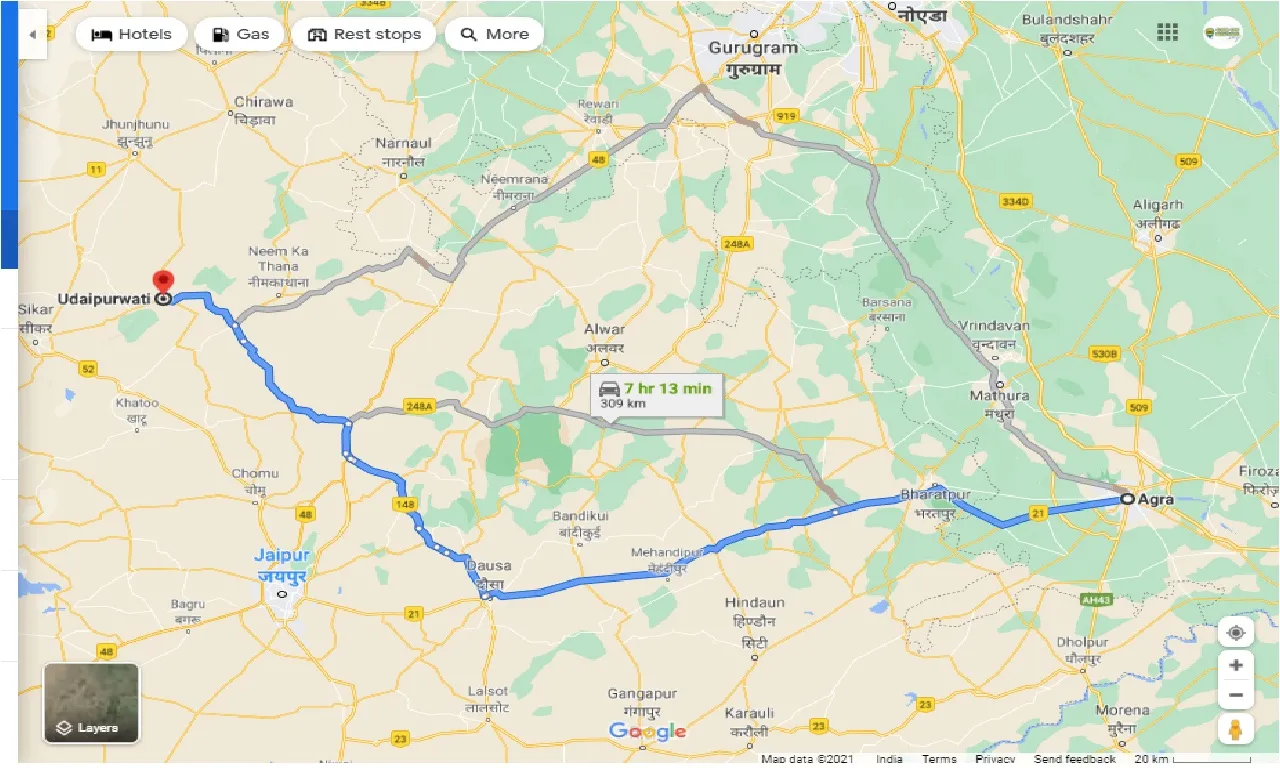 agra-to-udaipurwati-one-way