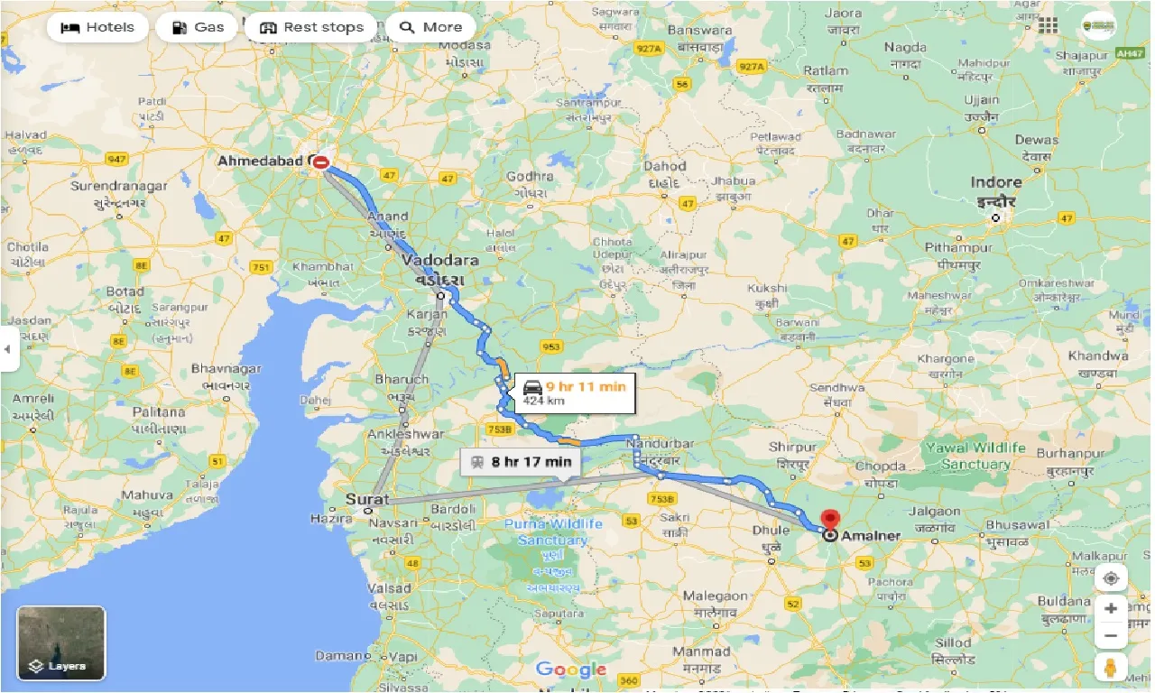 ahmedabad-to-amalner-one-way