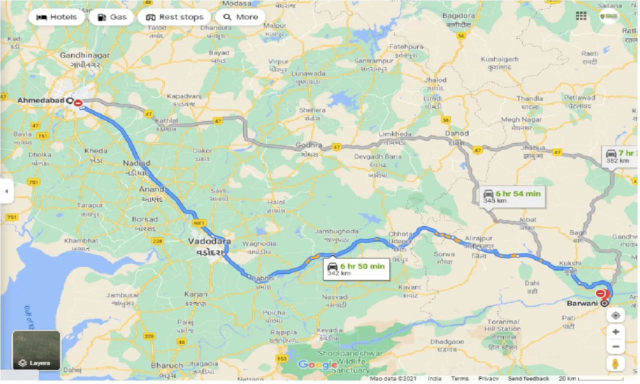 ahmedabad-to-barwani-round-trip