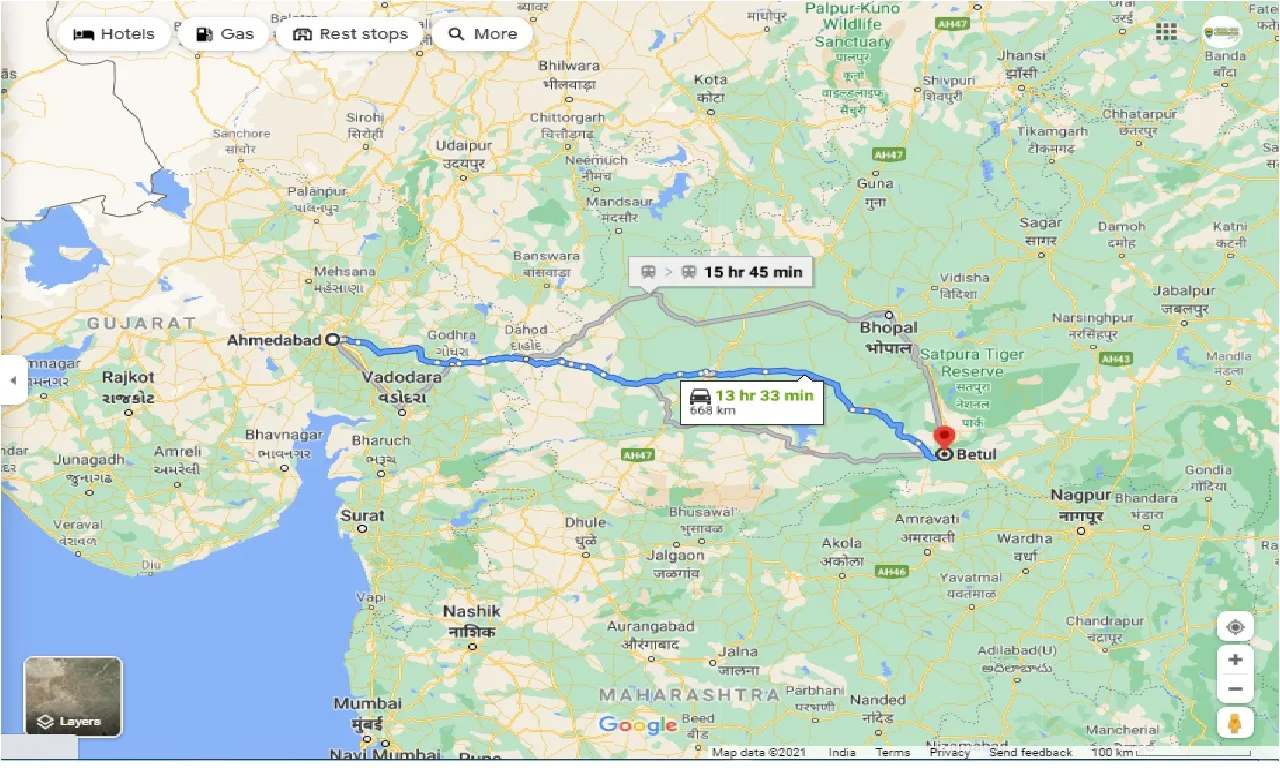 ahmedabad-to-betul-round-trip