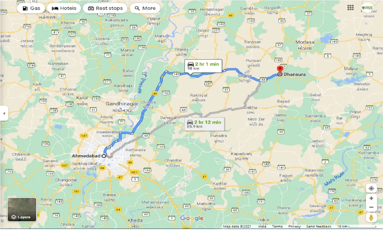 ahmedabad-to-dhansura-one-way