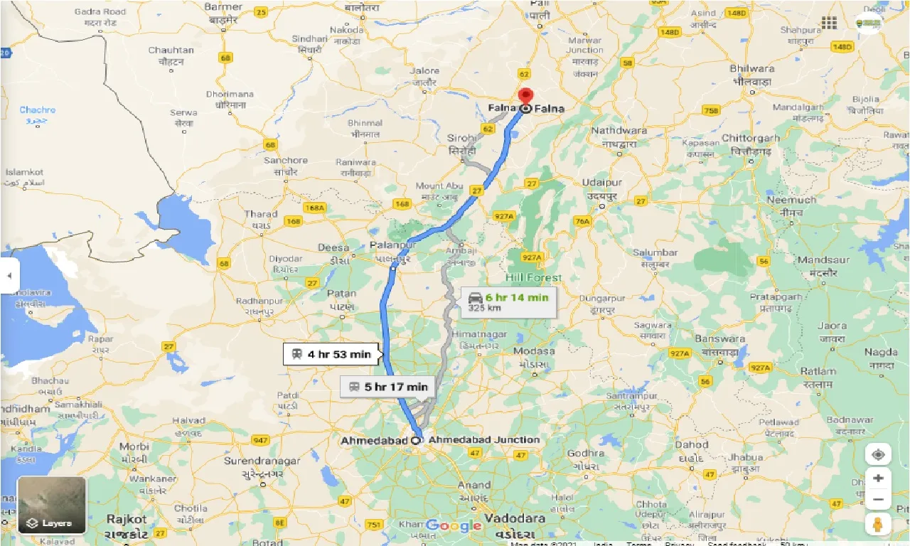 ahmedabad-to-falna-round-trip