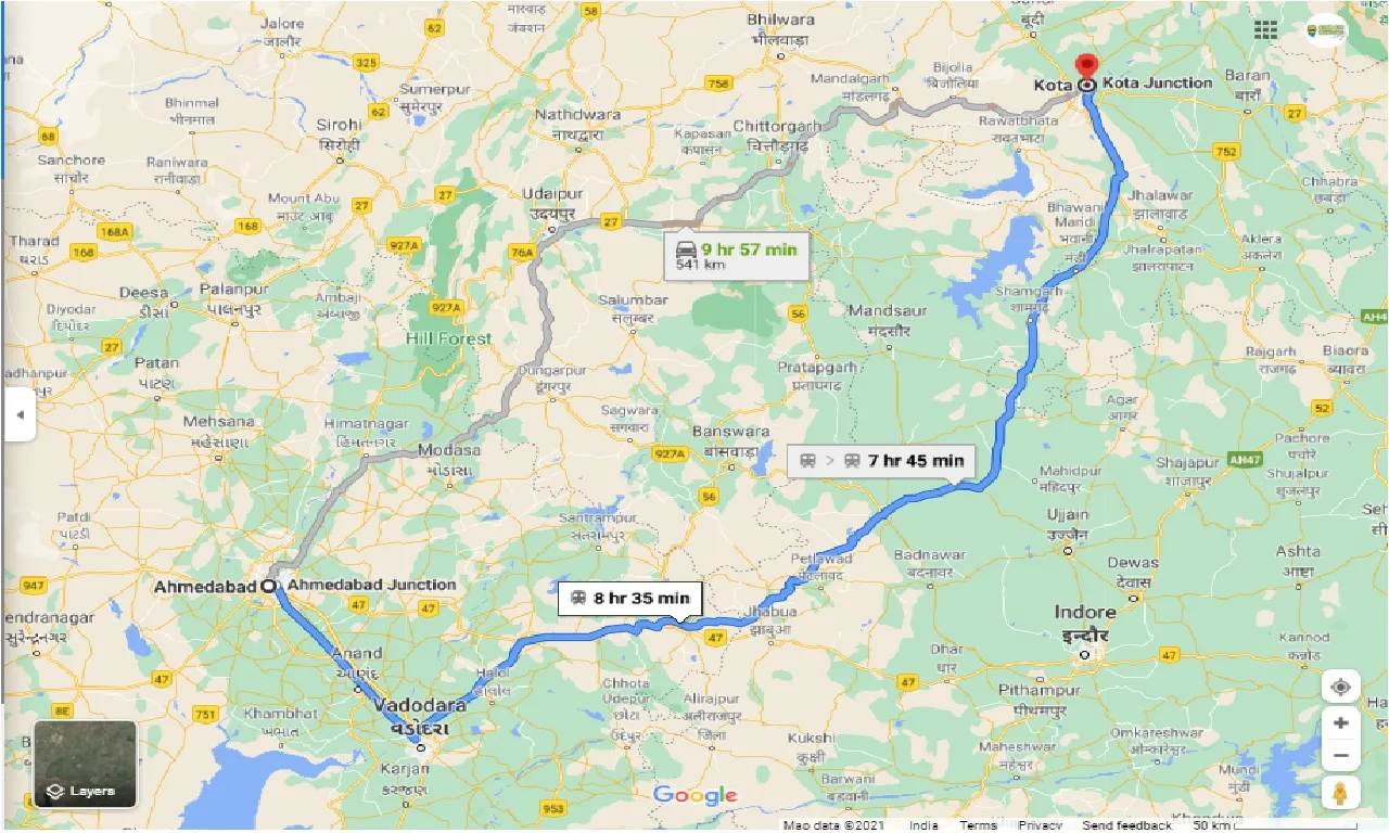 ahmedabad-to-kota-round-trip