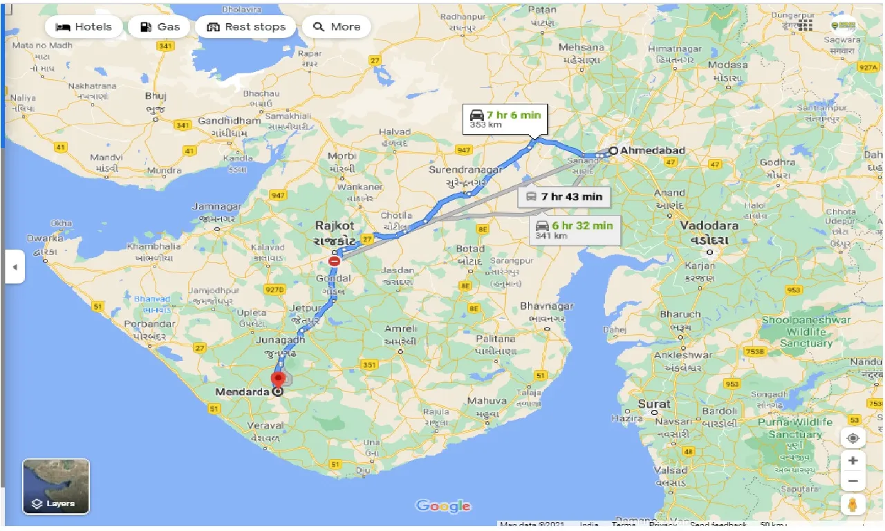 ahmedabad-to-mendarda-round-trip