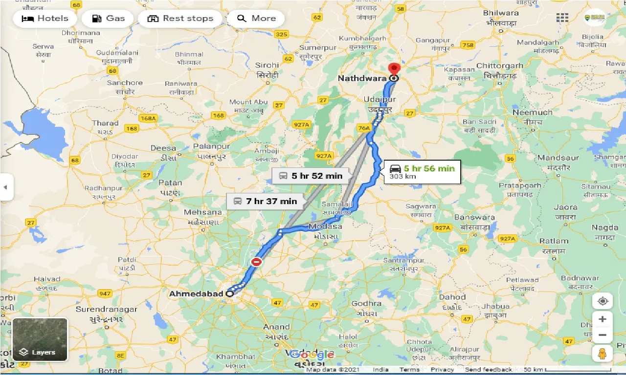 ahmedabad-to-nathdwara-outstation
