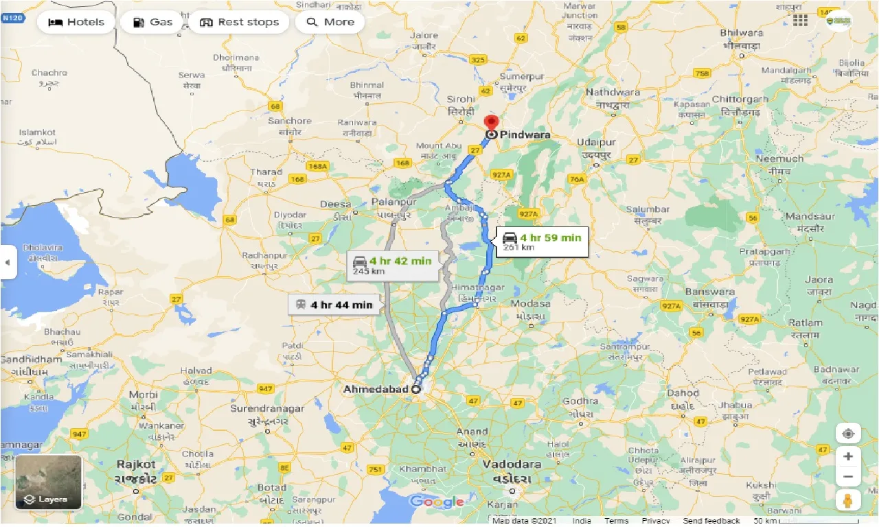 ahmedabad-to-pindwara-round-trip