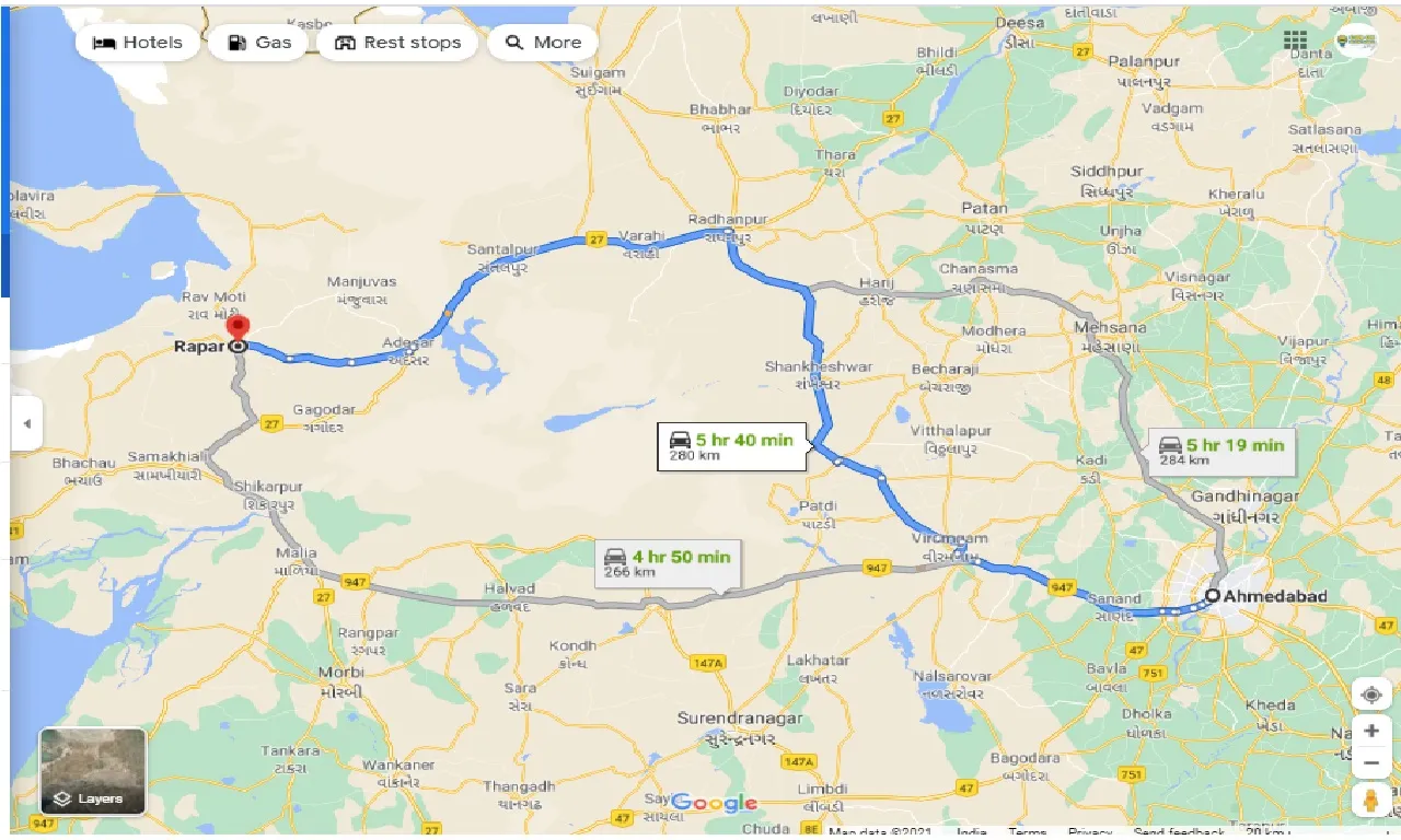 ahmedabad-to-rapar-round-trip