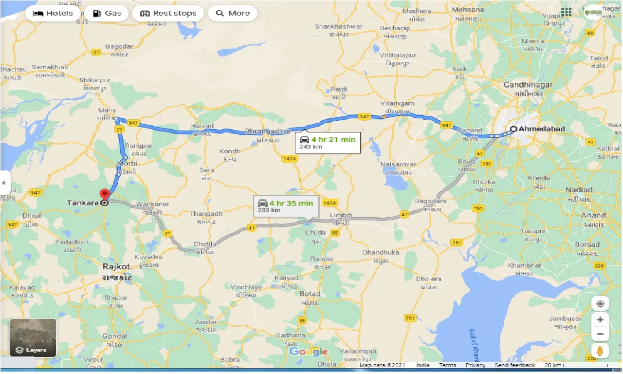 ahmedabad-to-tankara-one-way
