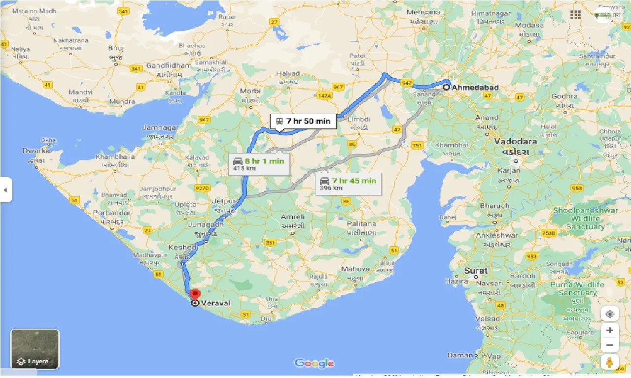 ahmedabad-to-veraval-round-trip