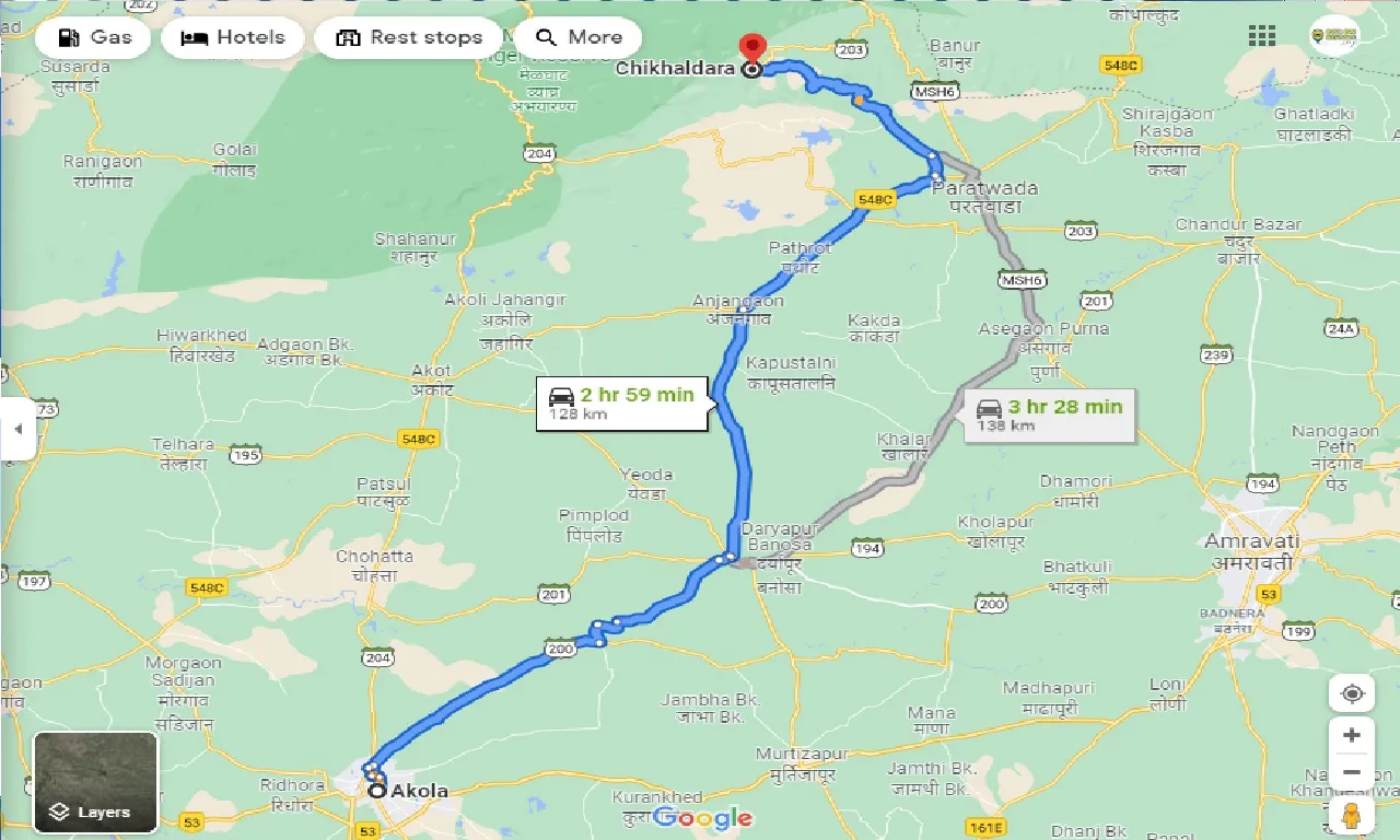 akola-to-chikhaldara-round-trip