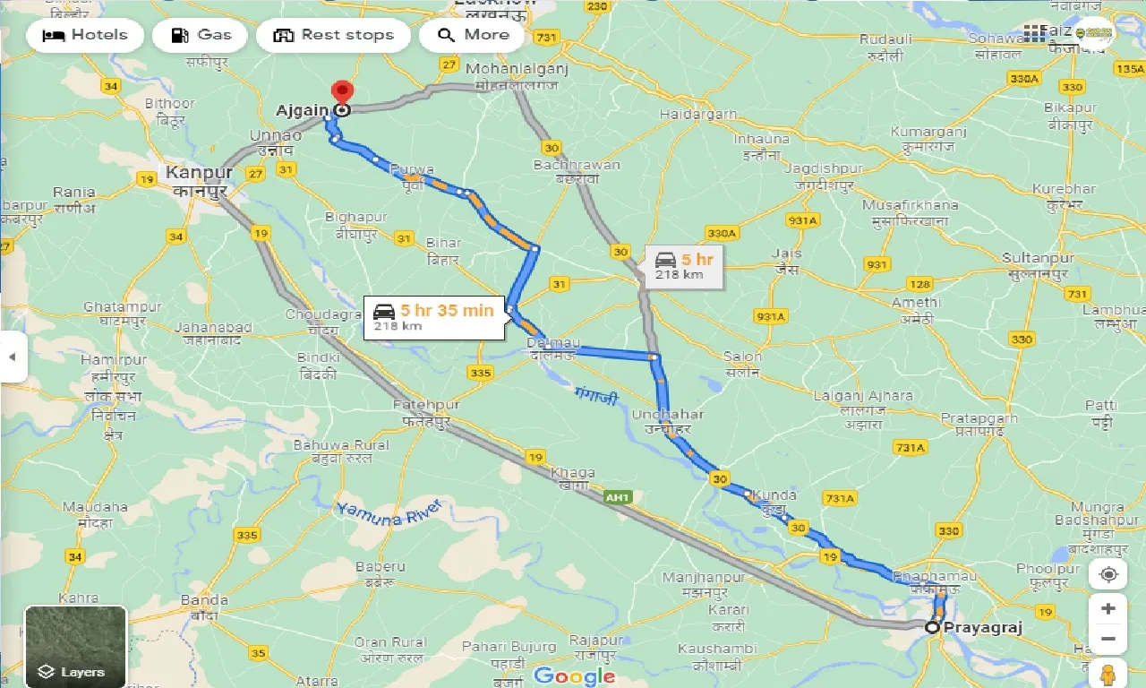 allahabad-to-ajgain-taxi