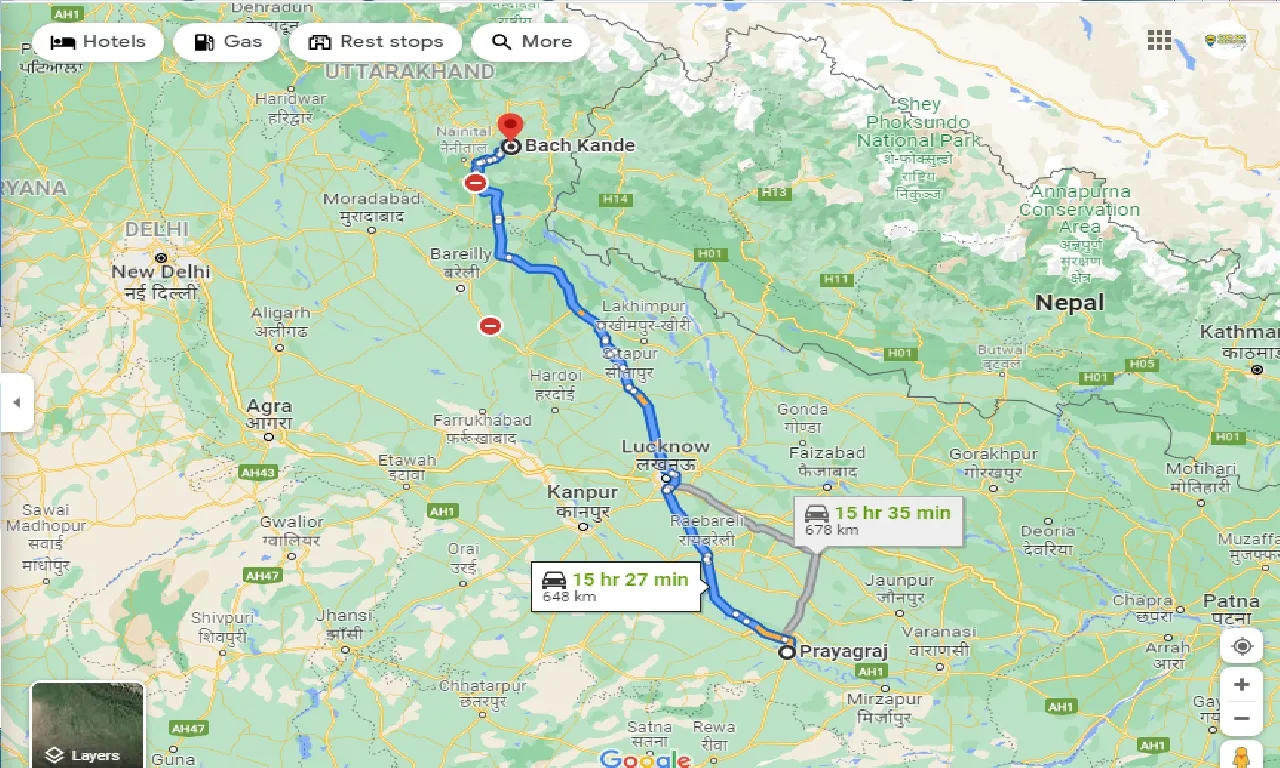 allahabad-to-bach-kande-one-way