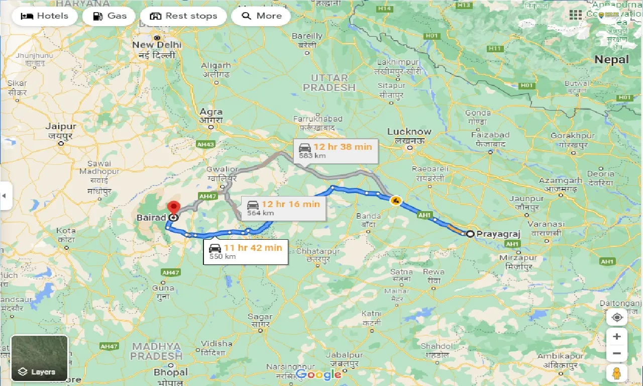 allahabad-to-bairad-one-way