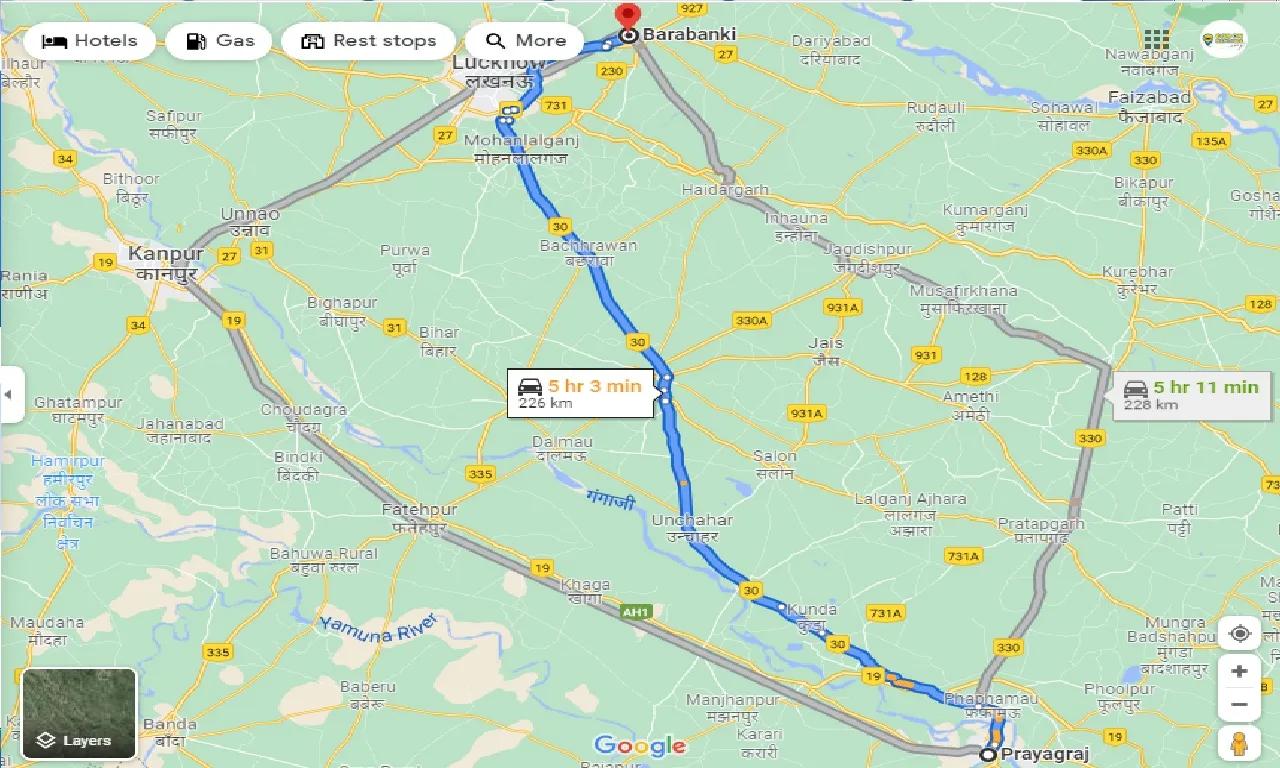 allahabad-to-barabanki-taxi