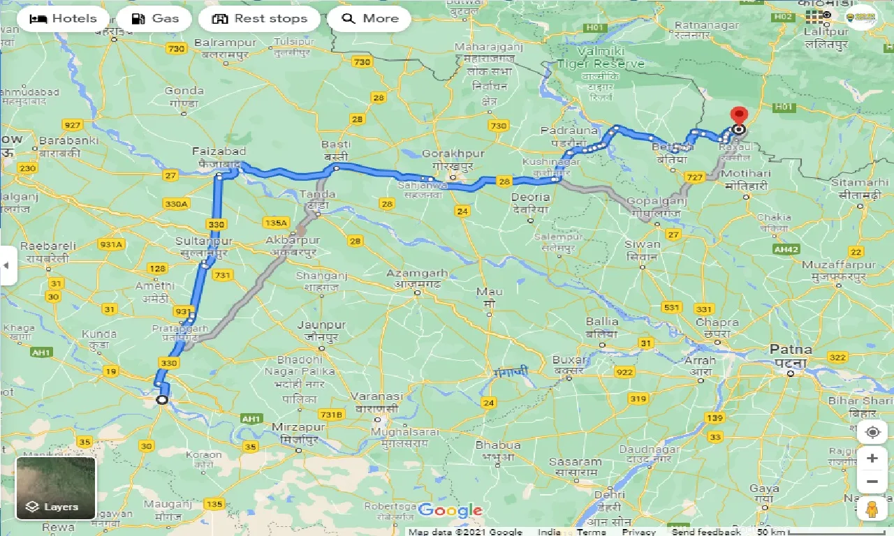 allahabad-to-birgunj-taxi