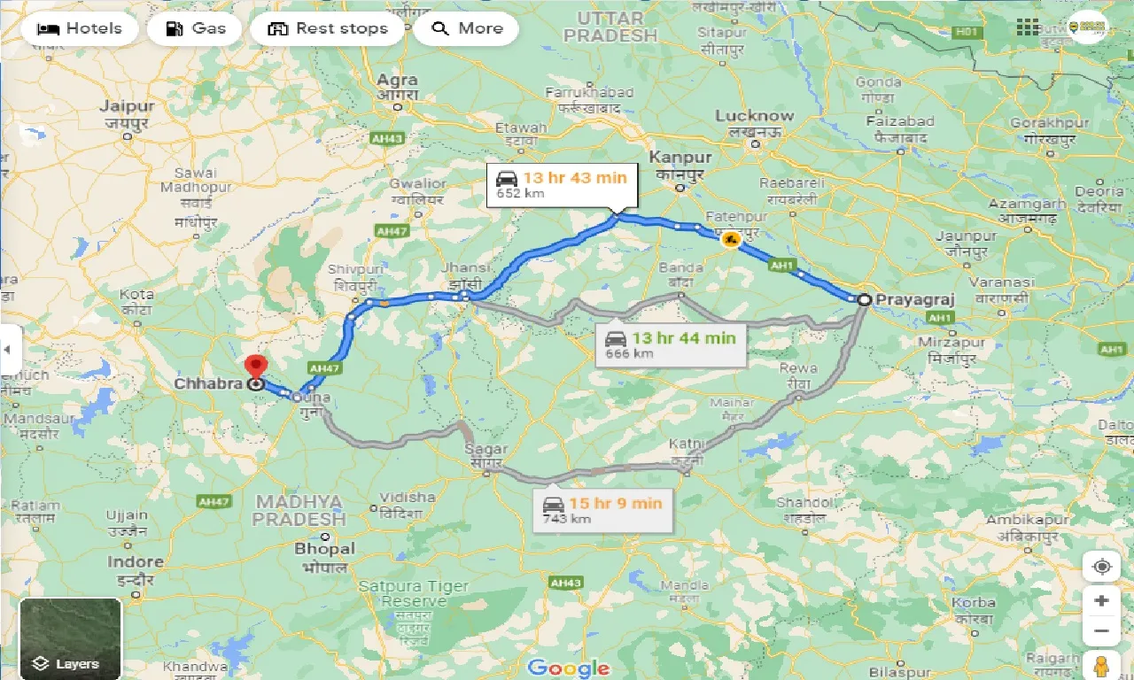 allahabad-to-chhabra-one-way