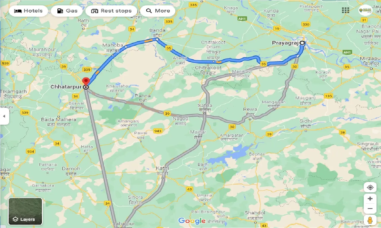 allahabad-to-chhatarpur-one-way