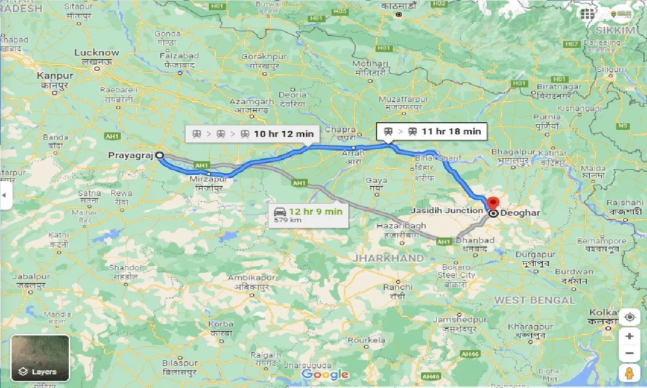 allahabad-to-deoghar-one-way