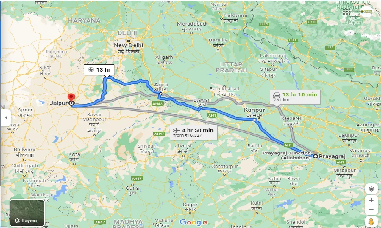allahabad-to-jaipur-one-way