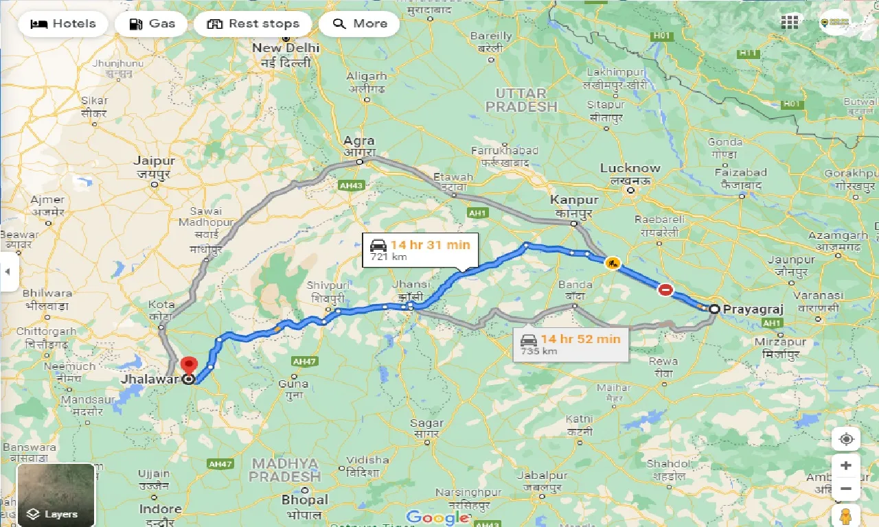 allahabad-to-jhalawar-taxi