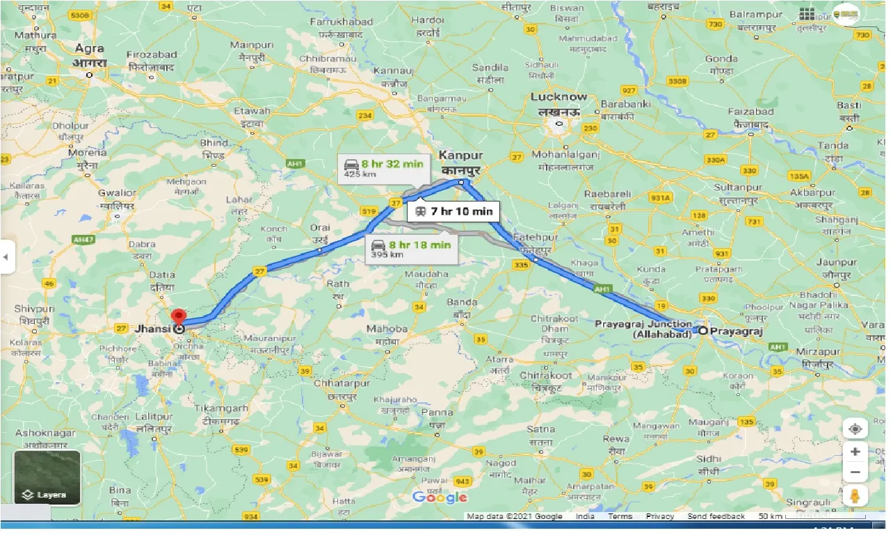 allahabad-to-jhansi-round-trip