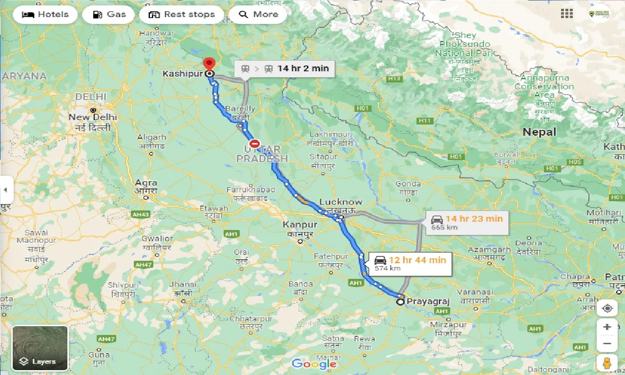 allahabad-to-kashipur-one-way