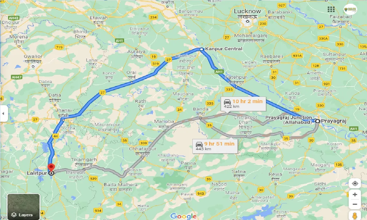 allahabad-to-lalitpur-taxi