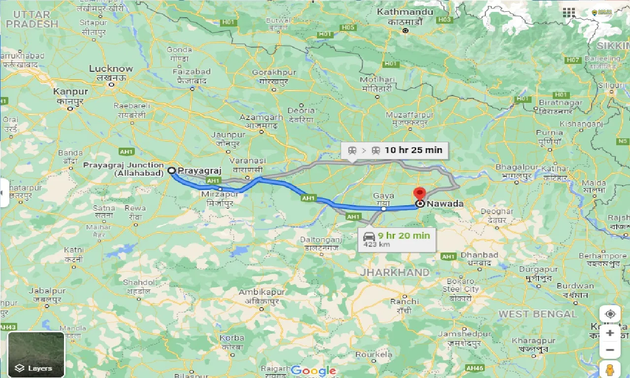 allahabad-to-nawada-one-way