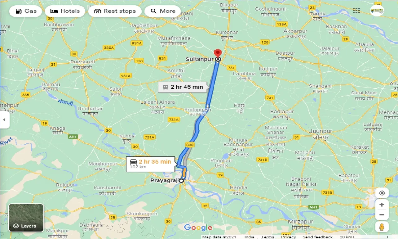 allahabad-to-sultanpur-round-trip