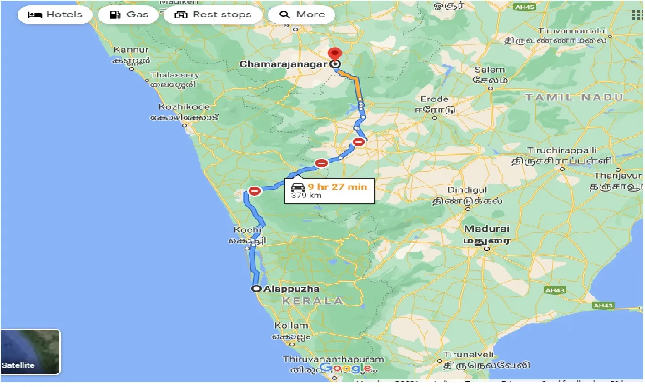alleppe-to-chamarajanagar-one-way