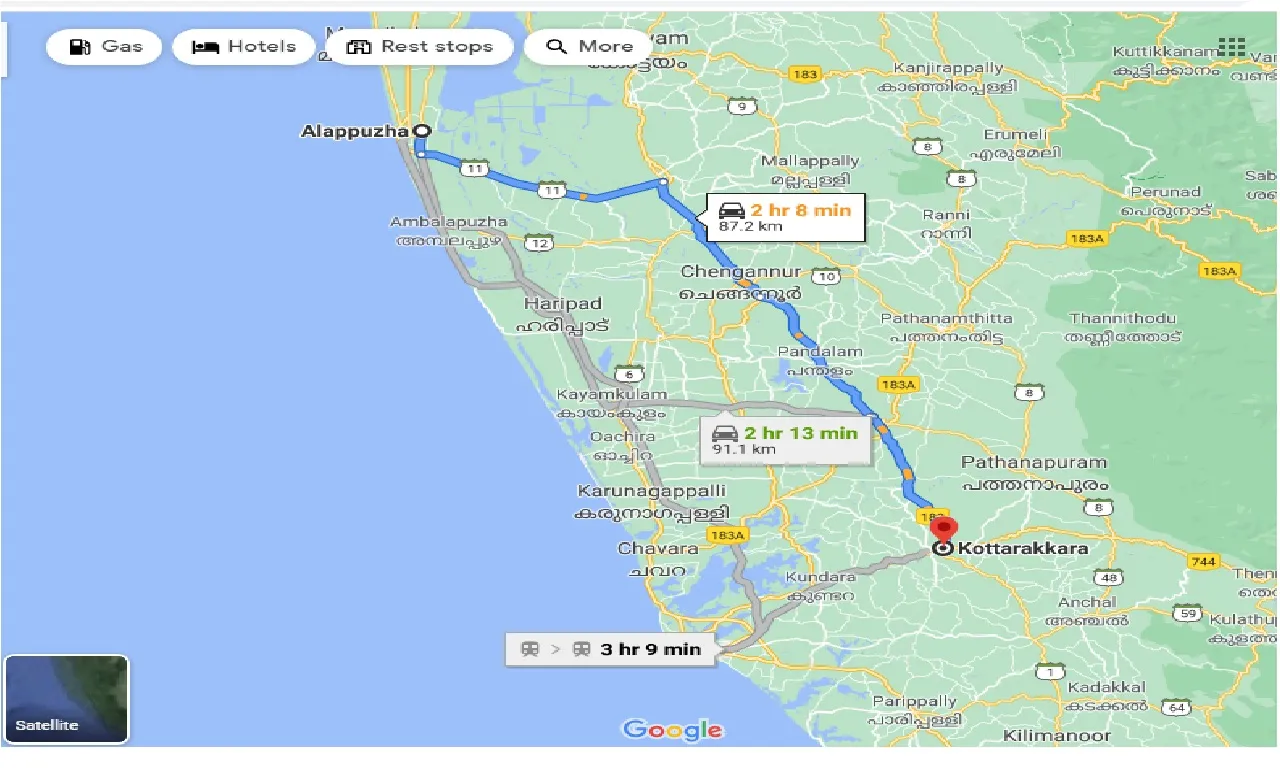 alleppe-to-kottarakkara-taxi