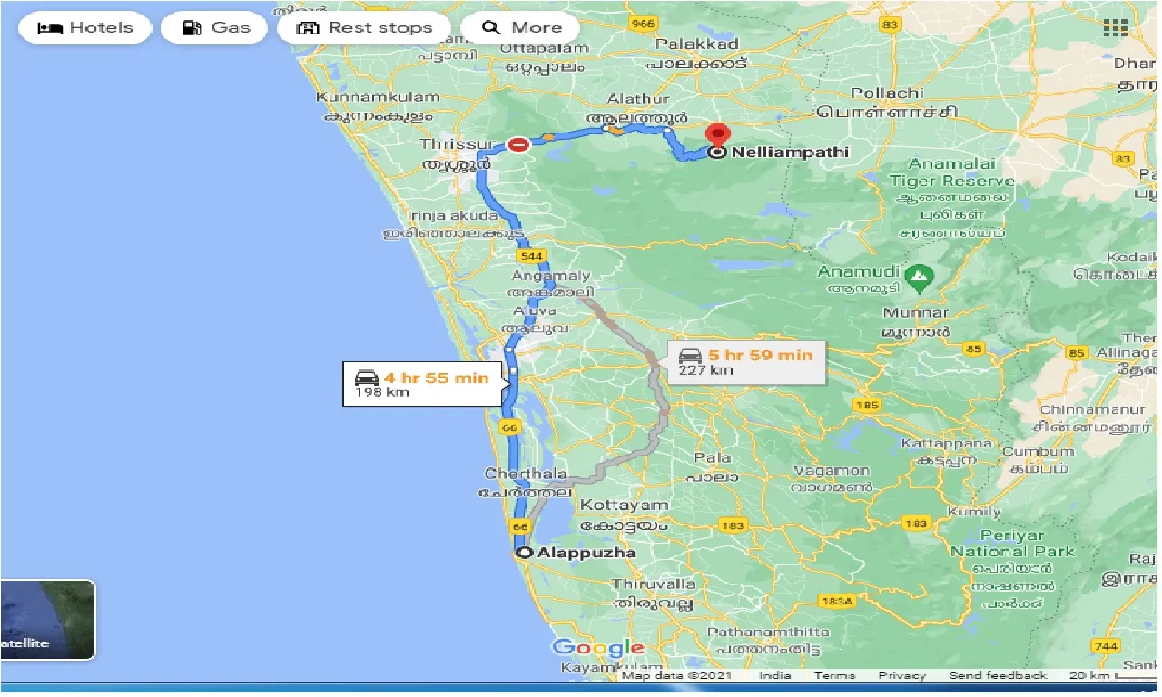 alleppe-to-nelliyampathy-forest-reserve-one-way