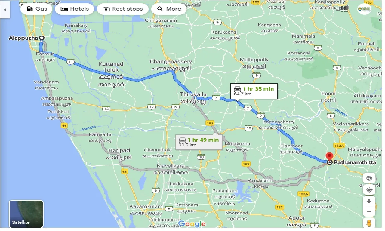alleppe-to-pathanamthitta-one-way