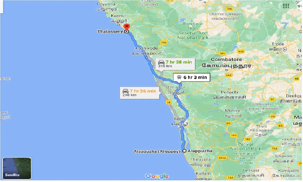 alleppe-to-thalassery-taxi