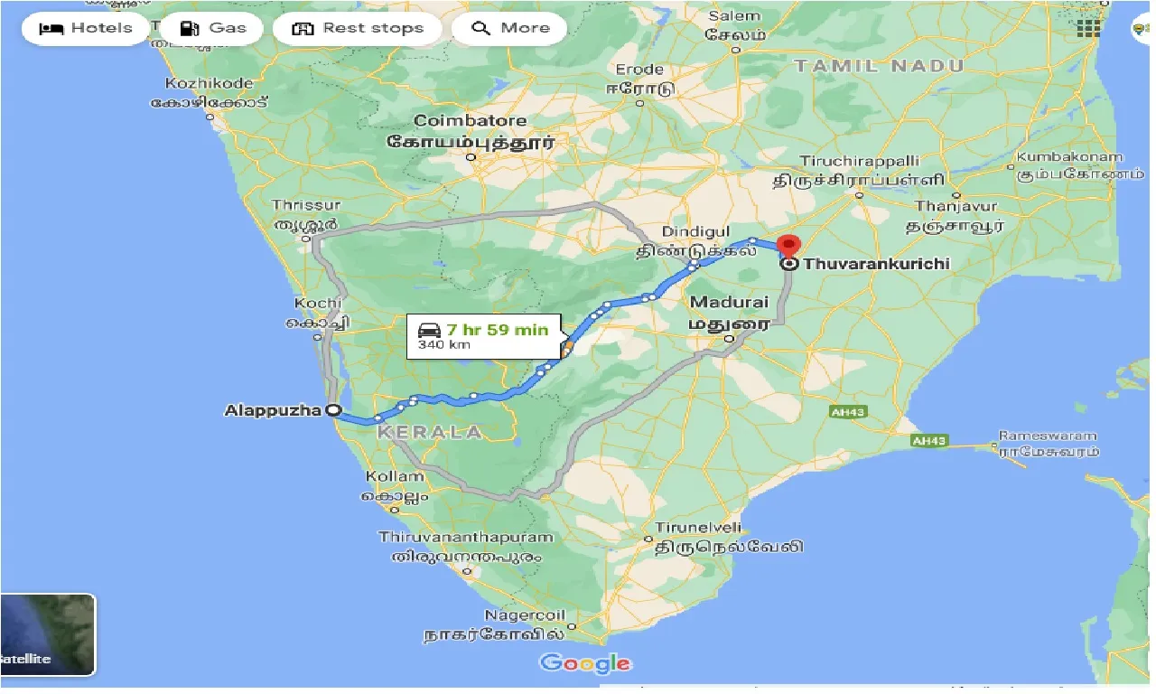 alleppe-to-thuvarankurichi-taxi