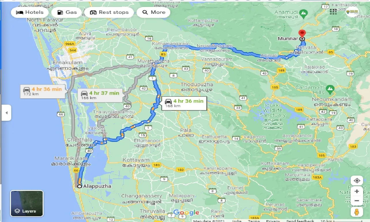 alleppey-to-munnar-round-trip