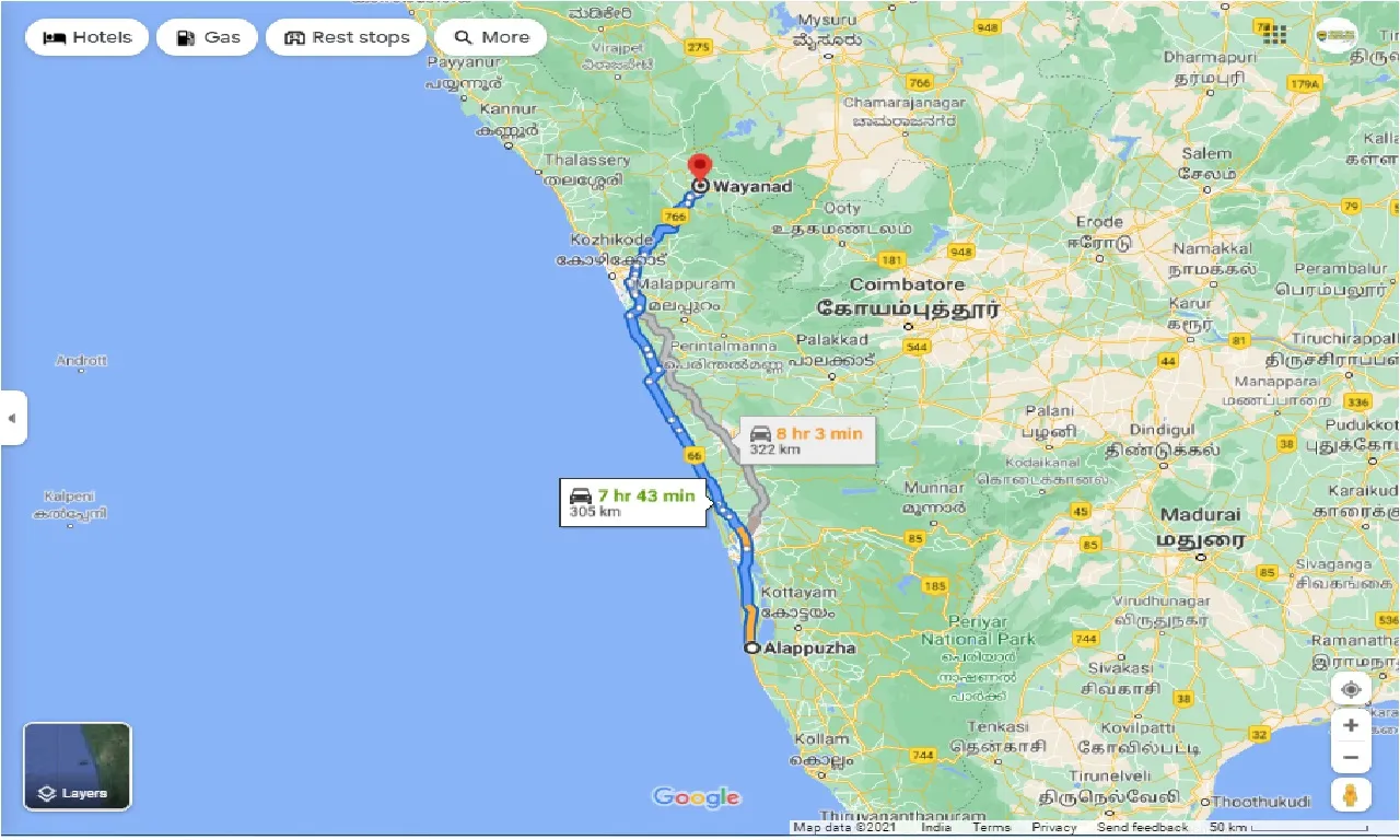 alleppey-to-wayanad-one-way