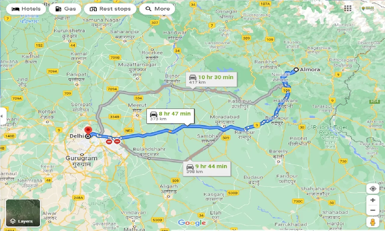 almora-to-delhi-one-way