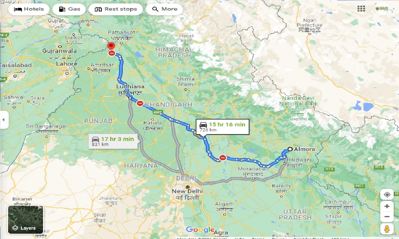 almora-to-gurdaspur-one-way