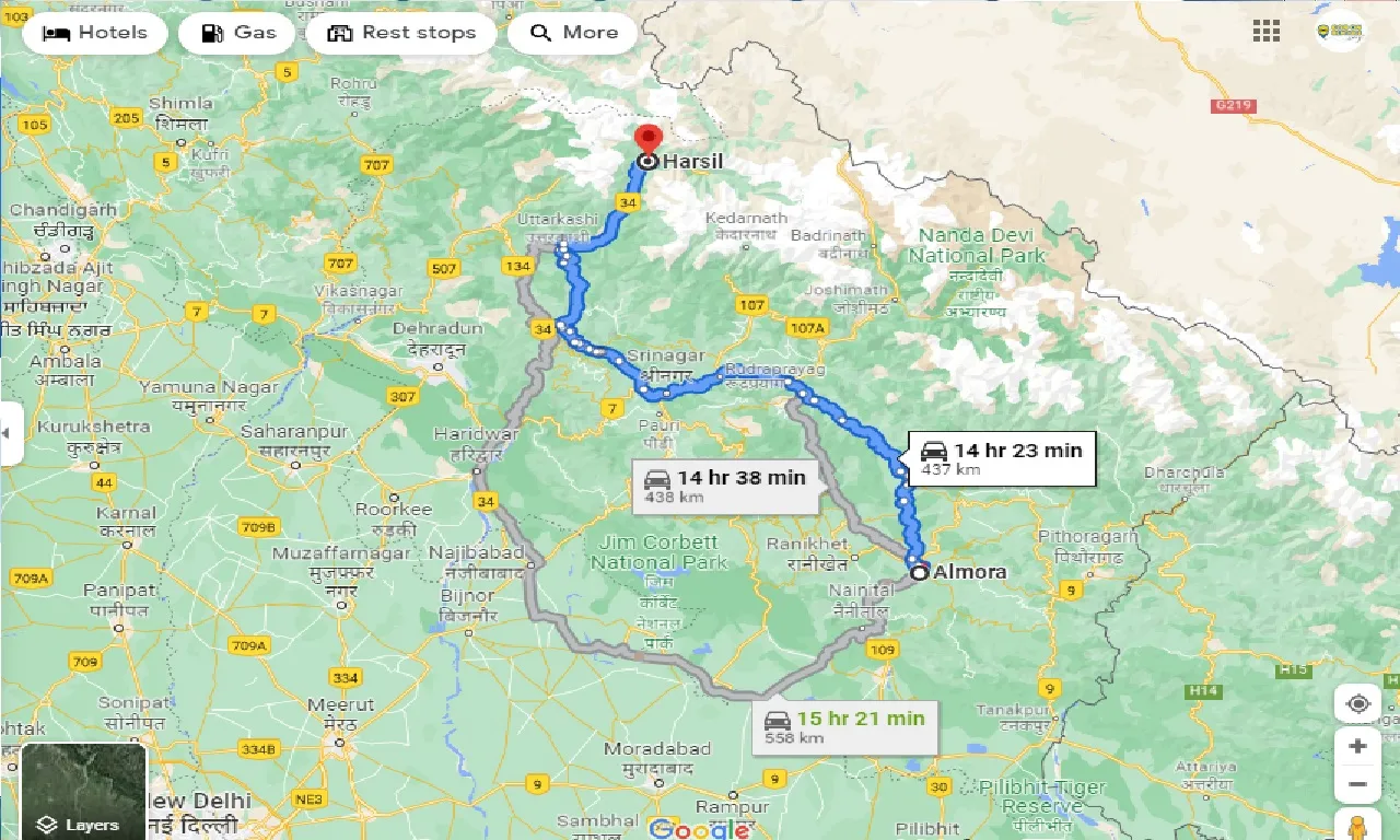 almora-to-harsil-one-way