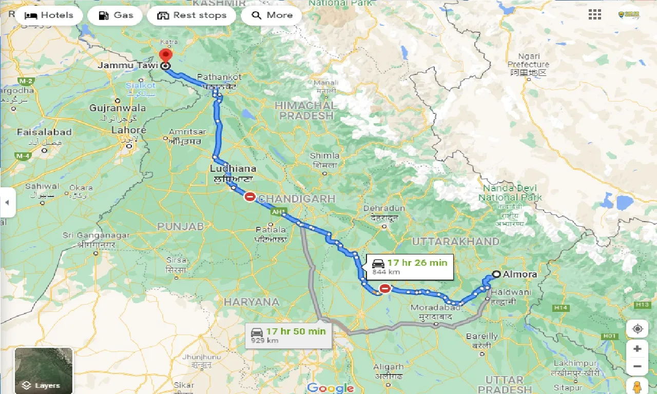 almora-to-jammu-tawi-one-way