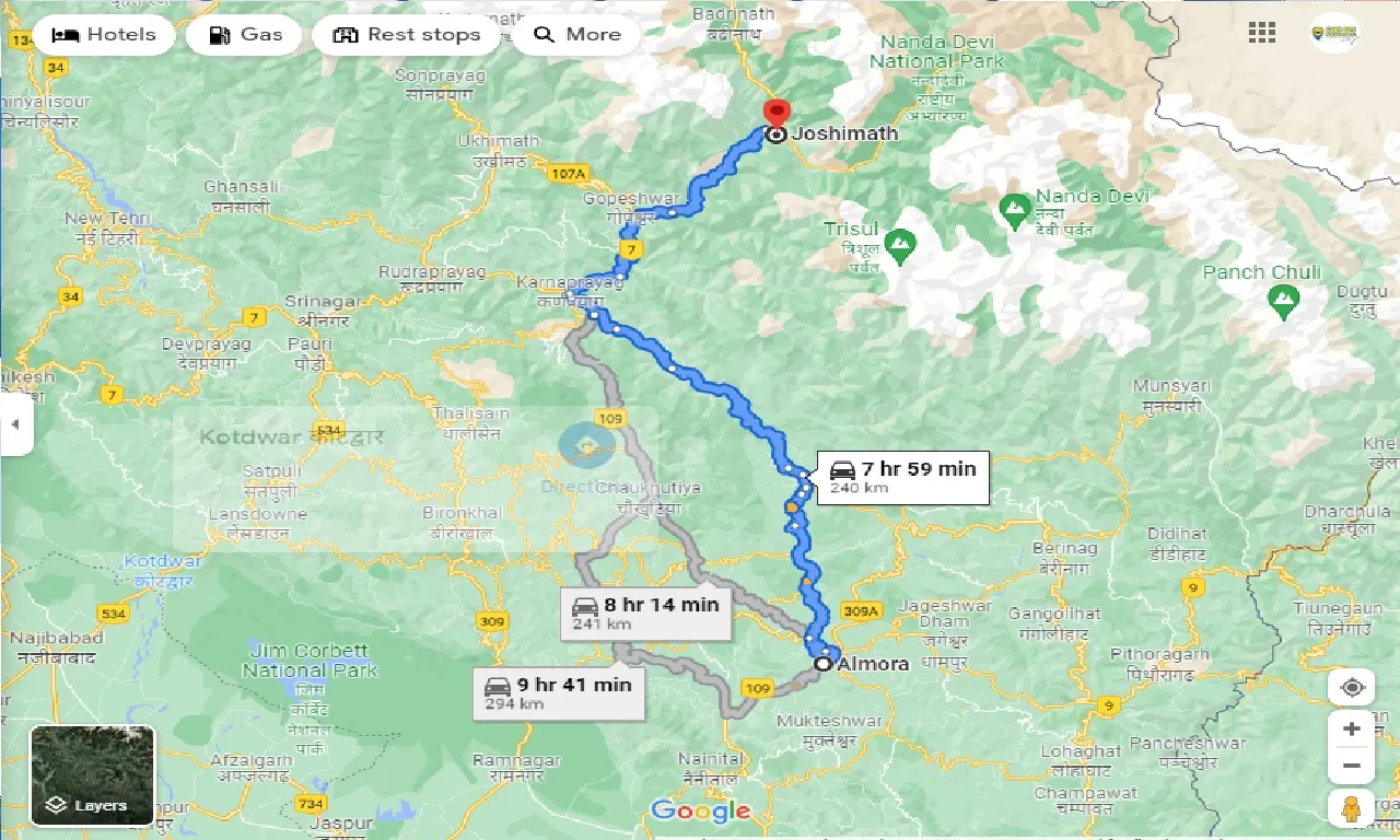 almora-to-joshimath-taxi