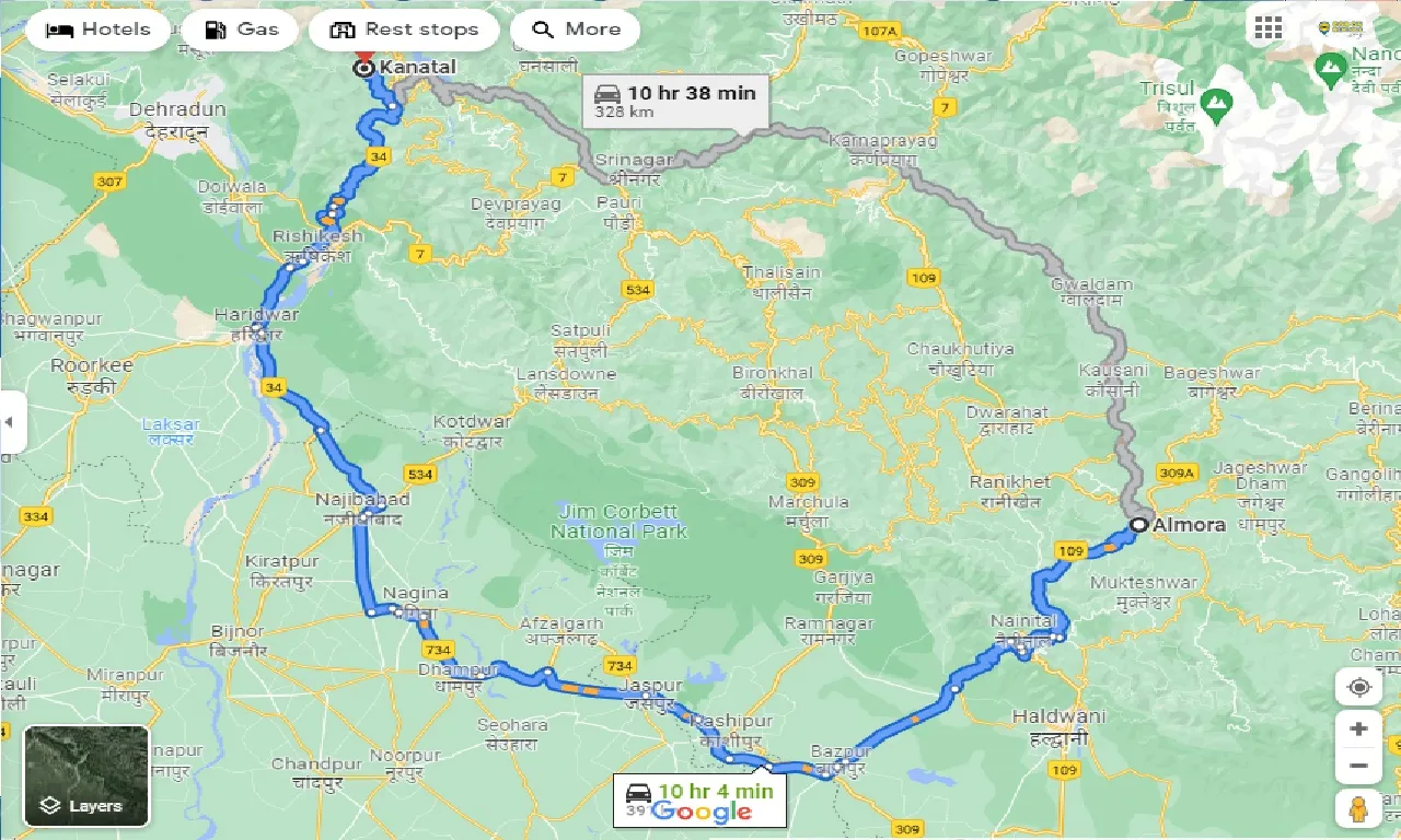 almora-to-kanatal-one-way