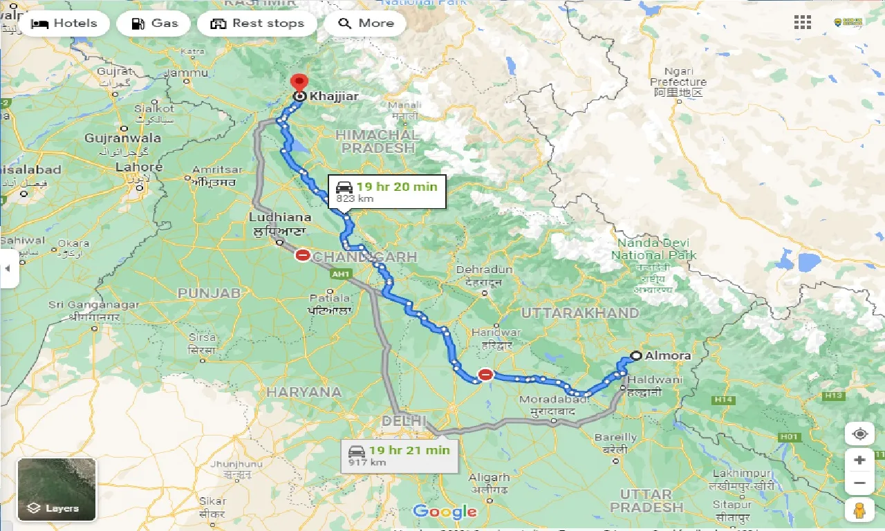 almora-to-khajjiar-one-way