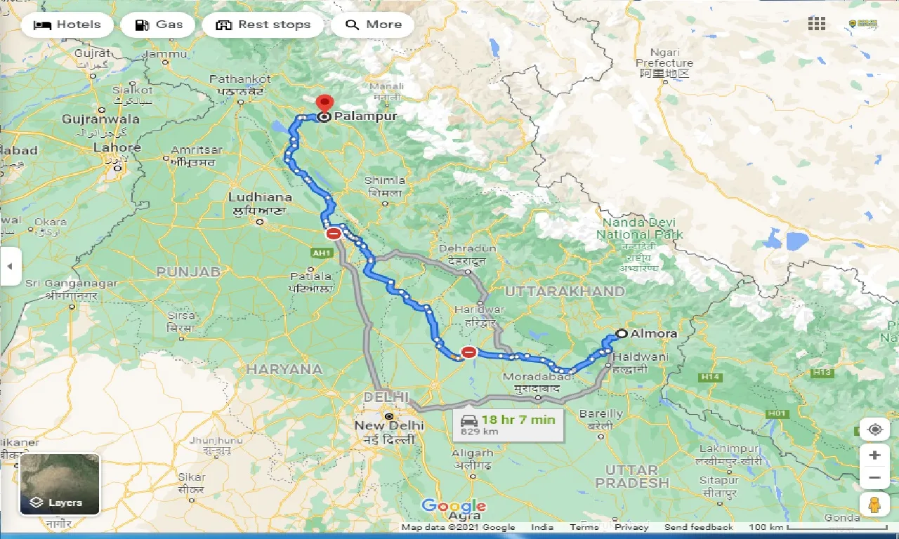 almora-to-palampur-one-way