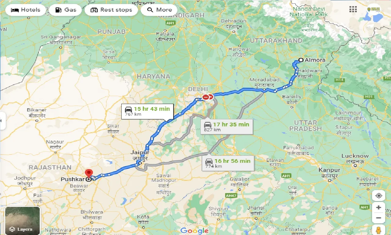 almora-to-pushkar-one-way