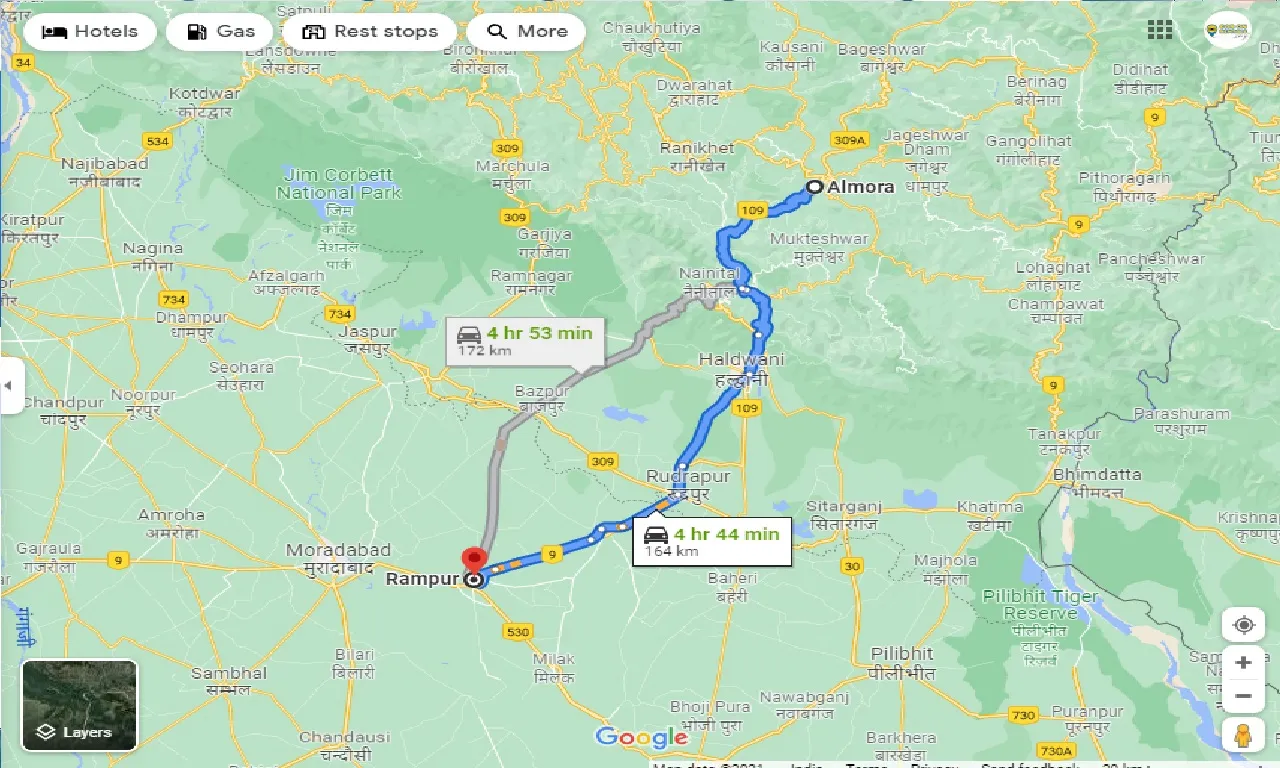 almora-to-rampur-one-way