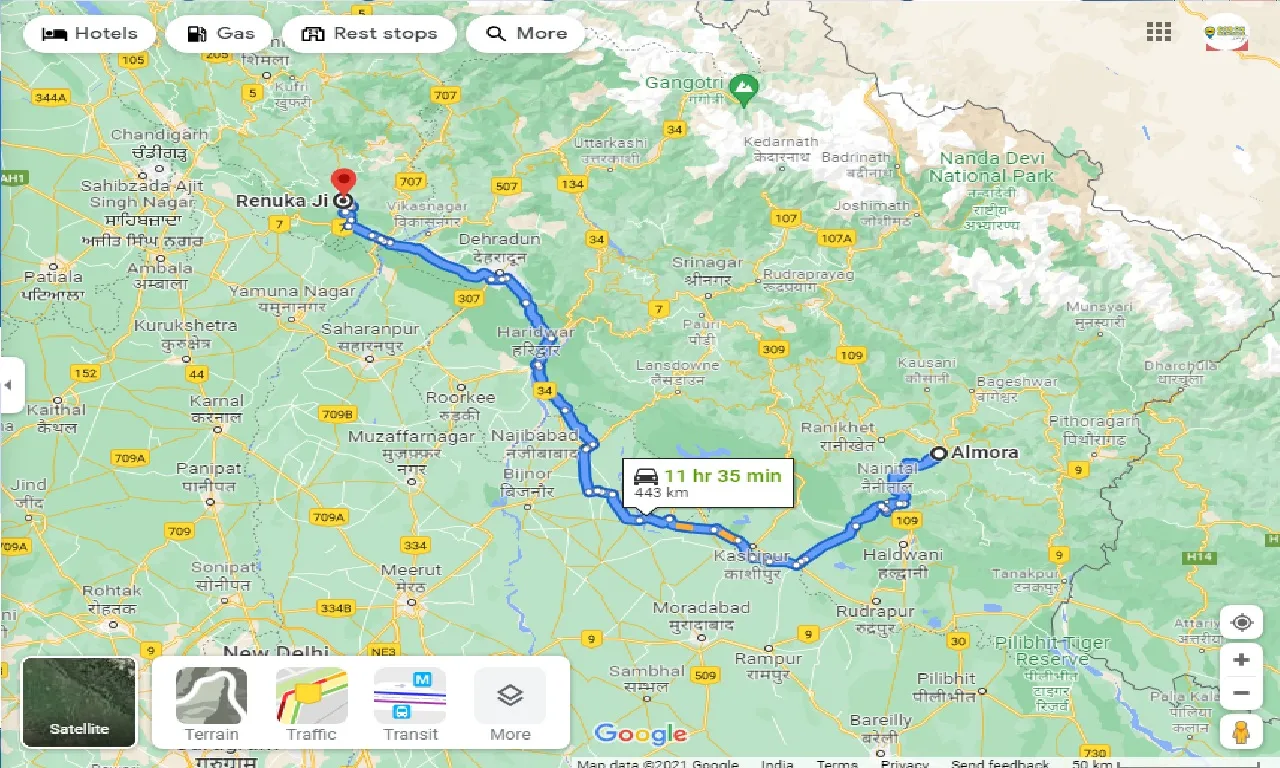 almora-to-renuka-ji-taxi