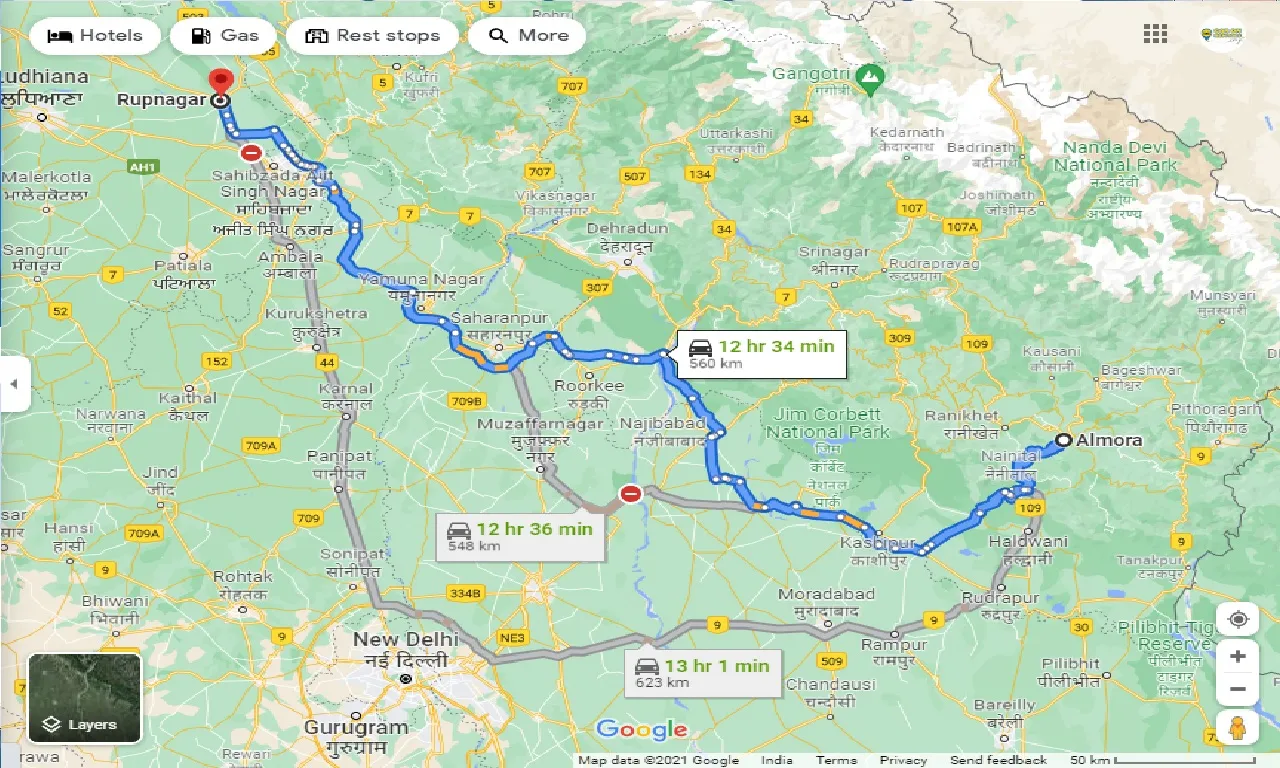 almora-to-ropar-one-way